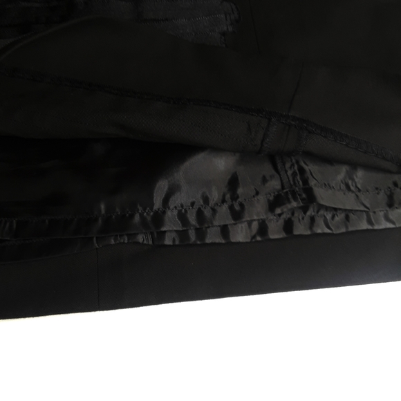 Gap Small Black Stretch Skirt With Ribbon Detail - Picture 8 of 10